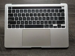 Apple Macbook Pro 13 inch ,M1, A2338 Keyboard, Touchpad Assembly,Silver - Photo 1/4