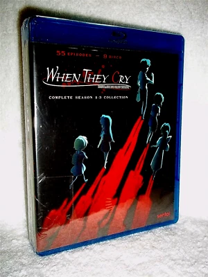 When They Cry Complete Season 1-3 Collection (9-Disc) (Blu-ray, 2007) anime - Image 1 of 4