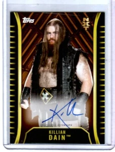 WWE Killian Dain A-KD 2018 Topps Bronze NXT Authentic Autograph Card SN 22 of 99 - Picture 1 of 1
