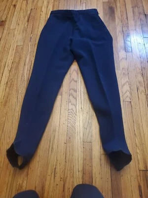 Donaldson's PANTALONES TIENDA ESQUÍ Mujer Talla 26x28 W Stirrus Azul Marino Hecho en Italia  Foto 1 de 4