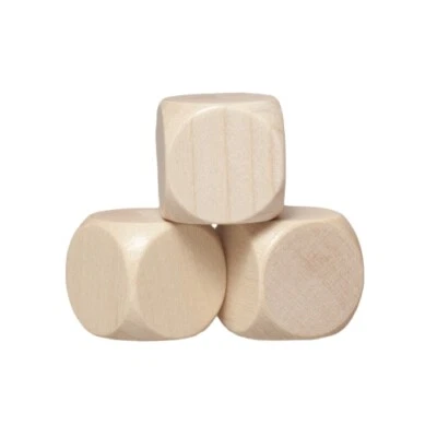 AUGENWÜRFEL Würfel - Blanko - W6 - Ahorn - Holz - 20 mm