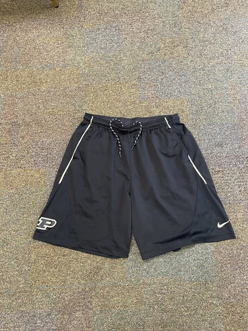 Nike Purdue University Boilermakers Men’s Size 3XL Black Athletic Logo Shorts Cover