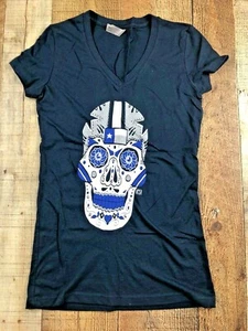 Dallas Cowboys Sugar Skull with Blue/White Skull Size Medium - Bild 1 von 4