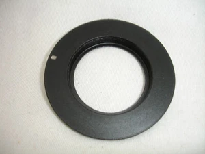 ADAPTER M42 Pentax screw Lens to Canon EOS EF Camera mount , Metal Ring, used - Picture 1 of 3