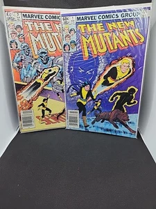 The New Mutants #1 & #2 Bronze Age Marvel Comics 1983 - Picture 1 of 21