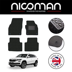 Maßgefertigte Auto-Fußmatten für Skoda Kamiq 2019-heute ORIGINAL LUXUS schwarz Set - Bild 1 von 6