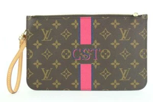 Louis Vuitton Ultra Rare Mon Monogram Neverfull Pochette MM or GM 8lvs111 - Picture 1 of 12