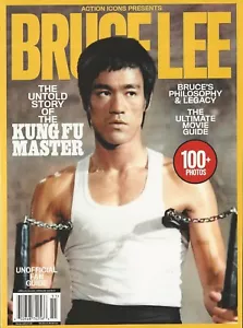 Action Icons BRUCE LEE Magazine Kung Fu Master Movie Guide 100+ Photos NEW - Picture 1 of 2