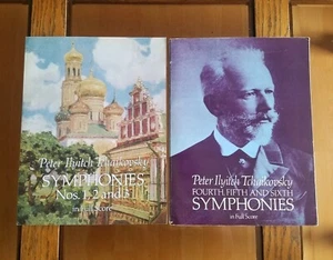Peter Tchaikovsky ~ Sinfonías 1-6 puntuaciones completas. Dover - Imagen 1 de 24