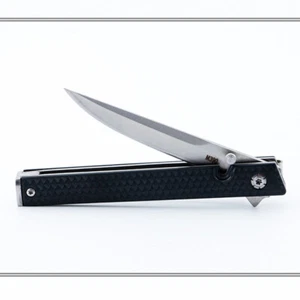 "Navaja de bolsillo plegable táctica EDC de 7,5"" de acero inoxidable M390 cuchillo para acampar al aire libre" - Imagen 1 de 11