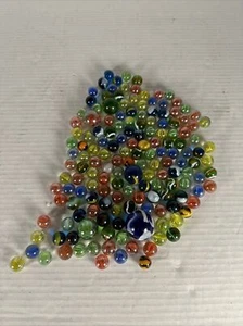 Big Lot Of Vintage Antique Glass Marble - Imagen 1 de 5