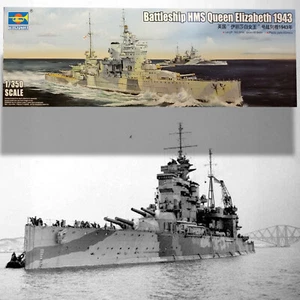 KIT ACORAZADO TRUMPETER 05324 1/350 HMS QUEEN ELIZABETH - Imagen 1 de 5