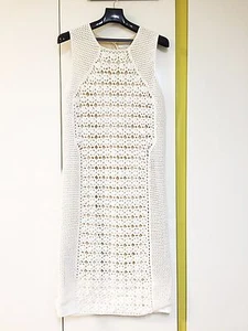 DVF Dress Thalia New with Tags Color Cream Size Small Beautiful Feminine - Picture 1 of 4