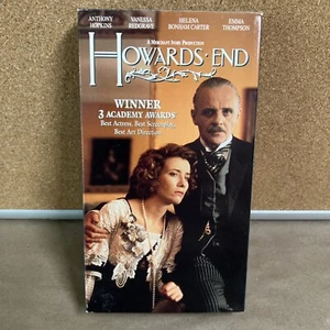 Howards End VHS Anthony Hopkins Helena Bonham Carter Drama Movie EM Forster B3G1 - Picture 1 of 6