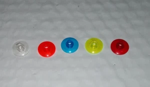 Lego 5 pcs assortment Dish Radar 2x2 see pics 4740 free ship (w/red) - Picture 1 of 1