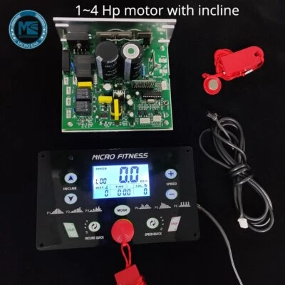 Universal Treadmill Controller Circuit Board 1HP-4.0HP Treadmill Console Display - Image 1 of 4