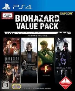 Resident Evil Value Pack 2018 Edition PlayStation 4 NTSC-J CIB Digital Manual - Picture 1 of 1