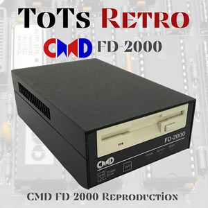 CMD Reproduction FD-2000 Festplattenlaufwerk für Commodore C64 C128 und mehr - Bild 1 von 12