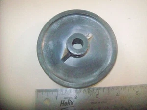 4 Zoll Legierung oder Topf Metall Riemenscheibe 1/2 Zoll Bohrung 1 1/8 Zoll dick Set Schraubbefestigung 1/2 Zoll Riemen - Bild 1 von 4