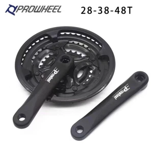 Prowheel Triple Cranksets 7/8 Spd Crank Arm 170mm 28-38-48T Mountain Bicycle - Picture 1 of 4