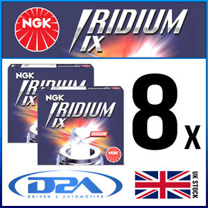 8x NGK DR8EIX 6681 Iridium IX Spark Plugs For FERRARI 348 3.4 01/90-->08/95