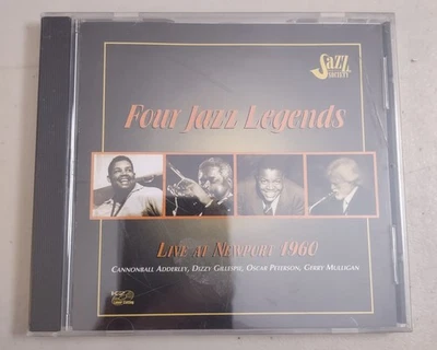 Live at Newport 1960	by 	Four Jazz Legends,  FREE shipping after first CD Foto 1 de 2