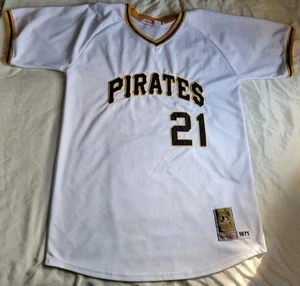 Roberto Clemente Trikot Pittsburgh Pirates Größe 52 Mitchell & Ness gebraucht - Bild 1 von 6