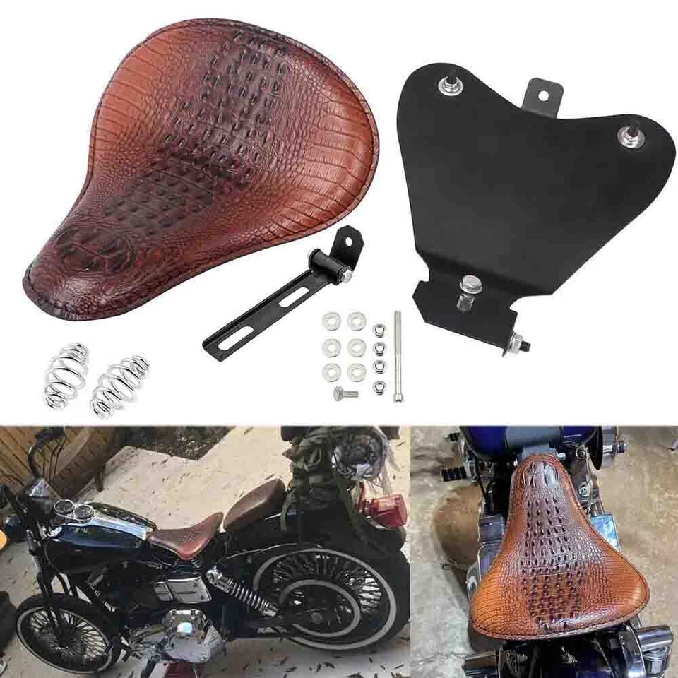 Motorcycle Alligator Large Solo Seat Spring For Honda VTX1300C VTX1800C Retro - Imagem 1 de 4