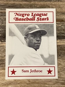 Sam Jethroe 1984 Decathlon Negro League Baseball Stars #38 - Bild 1 von 2