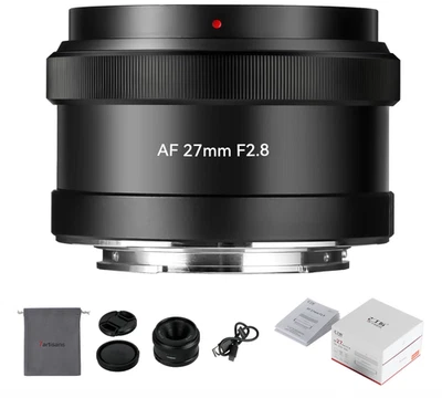 7artisans AF 27mm F2.8 APS-C Auto Focus Lens for Fuji Fujifilm FX-Mount Cameras - Image 1 of 2