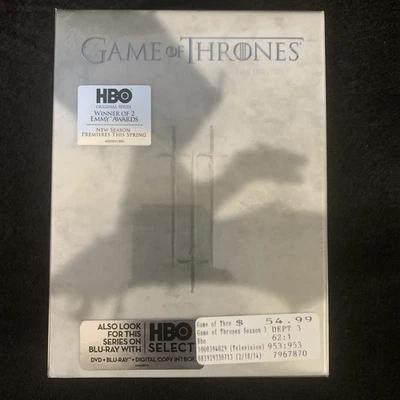 Игра престолов: полный третий сезон (DVD, 2013) ЗАПЕЧАТАННЫЙ совершенно новый - Изображение 1 из 2