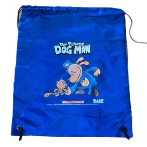 Dogman Cat Kid Petey Cinch Bag Drawstring Backpack Scholastic BAM! Dav Pilkey - Picture 1 of 6