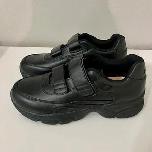 Apex X920 Double Strap Walking Shoe Men Size 9 WIDE Black - Picture 1 of 13