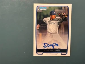 2012 Bowman Chrome - Prospects Autographs Jose Campos #BCA-JC (AU, RC) - Bild 1 von 2