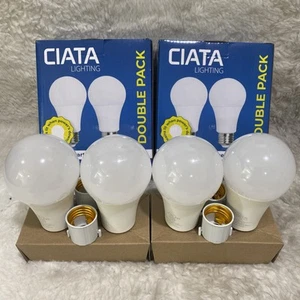 2×Double Pack Ciata Rechargeable Emergency Light Bulb - Picture 1 of 4
