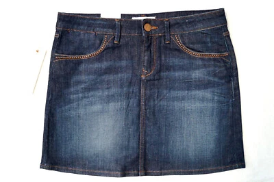 CROSS Mariella Damen Rock Jeansrock W 28, 30, 31 mini dunkelblau 49,95 € NEU - Bild 1 von 4