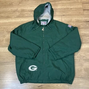 Chaqueta Para Hombre XL Green Bay Packers Starter Pro Line Con Capucha Bordada De Colección - Imagen 1 de 5