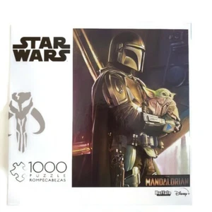 Star Wars The Mandalorian Where I Go He Goes The Child 1000 Piece Puzzle #10600 - Picture 1 of 3
