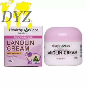 Healthy Care Natural Lanolin & Vitamin E Cream (100g) - Picture 1 of 3