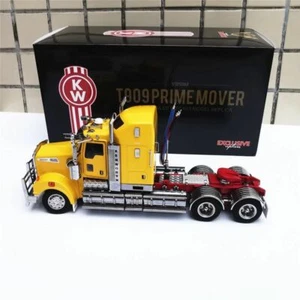 Exclusive Kenworth T909 Prime Mover Australian Truck Yellow 1/32 DieCast Tractor - Picture 1 of 7