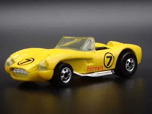 1952-1964 Ferrari 250 Cabrio gelb Maßstab 1:64 Diorama Diecast Modellauto - Bild 1 von 7
