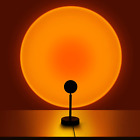 ZEYXINH Sunset Lamp, Sonnenuntergang Lamp LED Sunset Projection Lampe, 360°Drehb