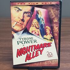 Nightmare Alley DVD (2005) Fox Film Noir #6 Tyrone Power Joan Blondell *PROMO*