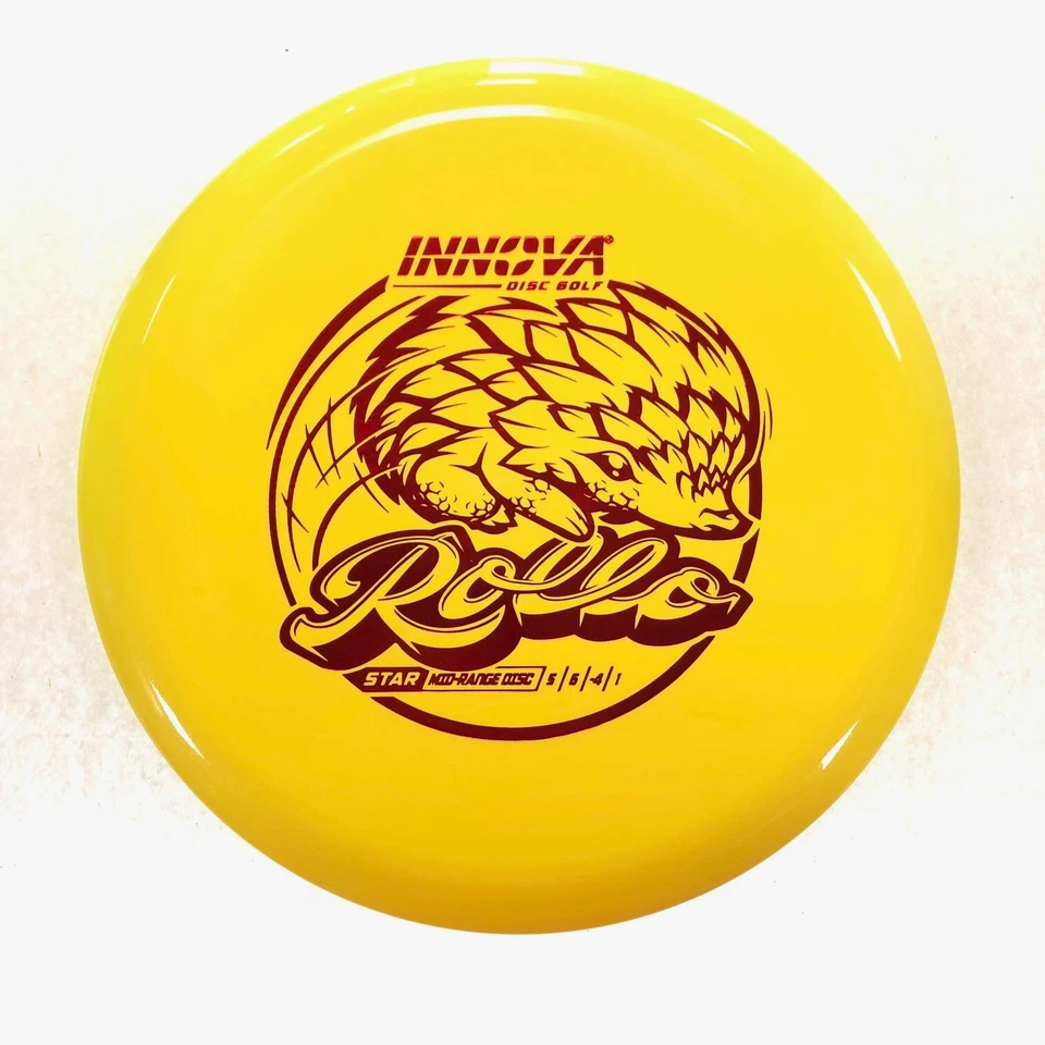 NEW DISC GOLF INNOVA STAR ROLLO MID-RANGE UNDERSTABLE 176g YELLOW W RED FOIL - Image 1 of 1