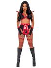 Womens Playboy Combat Ninja Costume 5Pc Halloween Cosplay Roleplay S M L XL