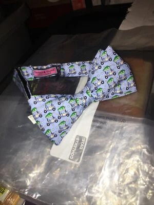 Carro de golf Vinyard Vines Marthas Vinyard Navidad pajarita extremadamente limitada OSFM Foto 1 de 4