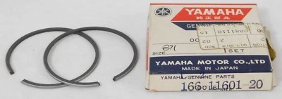NOS Genuine 69-70 Yamaha OEM Piston Ring Set .50 YL2 L5T L5T YLC 166-11601-20 - Image 1 of 4