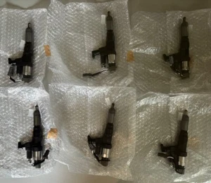 6X J08E Common Rail Fuel Injectors 23670-E0400 295050-0230 For Kobelco Excavator - Picture 1 of 5