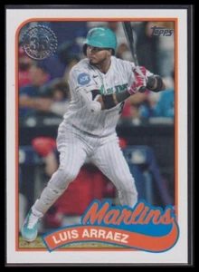 2024 Topps #89B-20 Luis Arraez 1989 Topps Baseball 35th Anniversary (Series One) - Bild 1 von 2