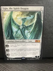 Ugin, the Spirit Dragon Core Set 2021 Magic: The Gathering -NM- Free Ship - Picture 1 of 2